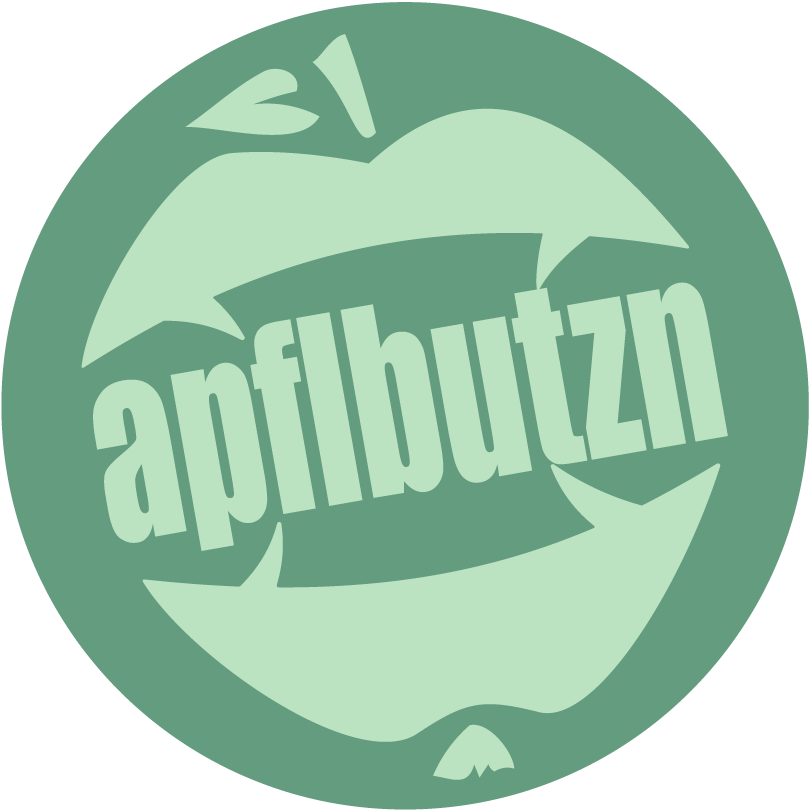 Apflbutzn faire Mode Graz Logo