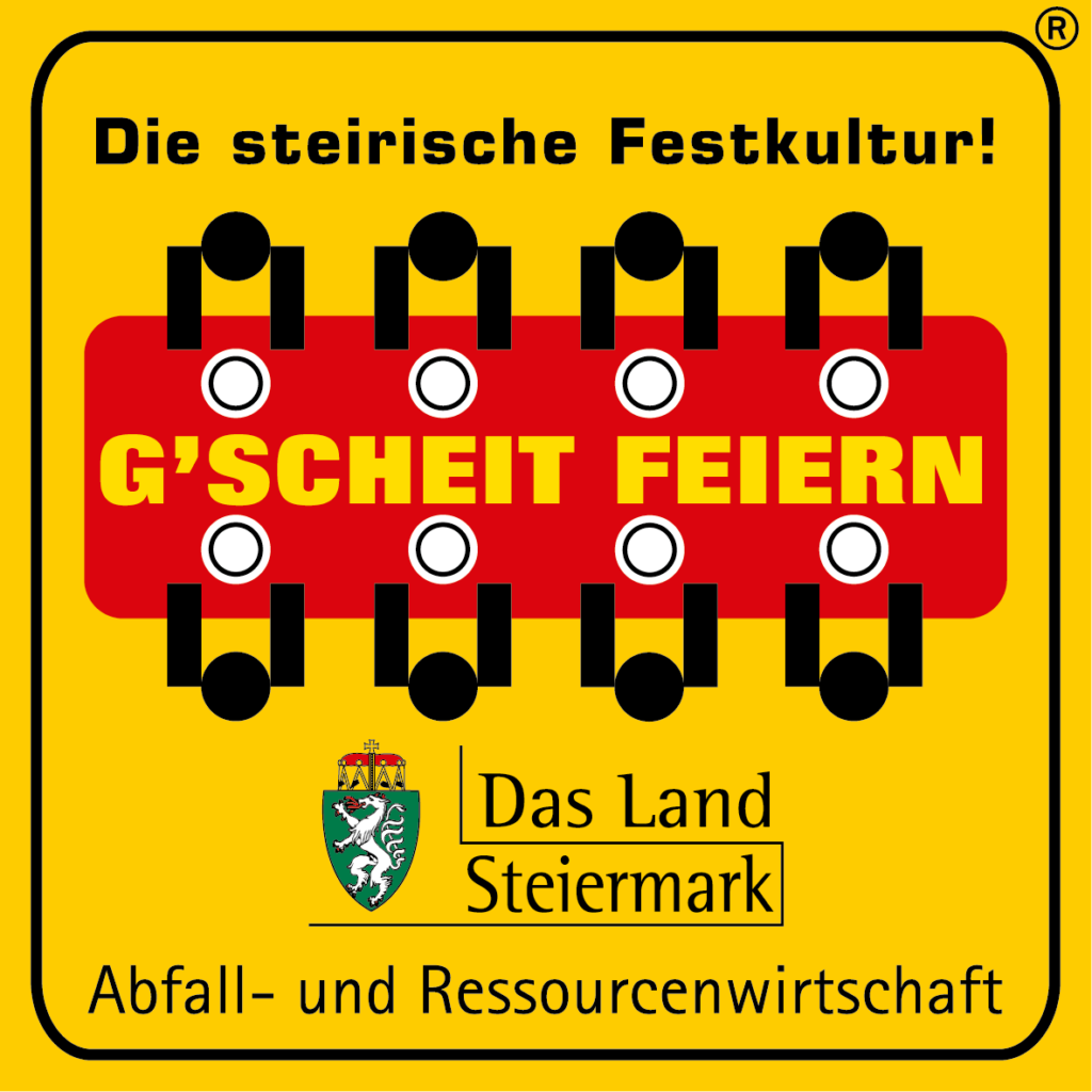 Logo von G'scheit Feiern des Landes Steiermark
