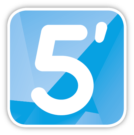 5 min Logo web
