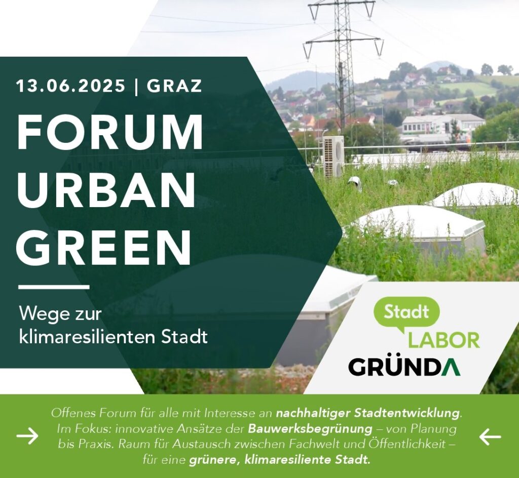 Form Urban Green von Stadtladbor Graz, Eventempfehlung