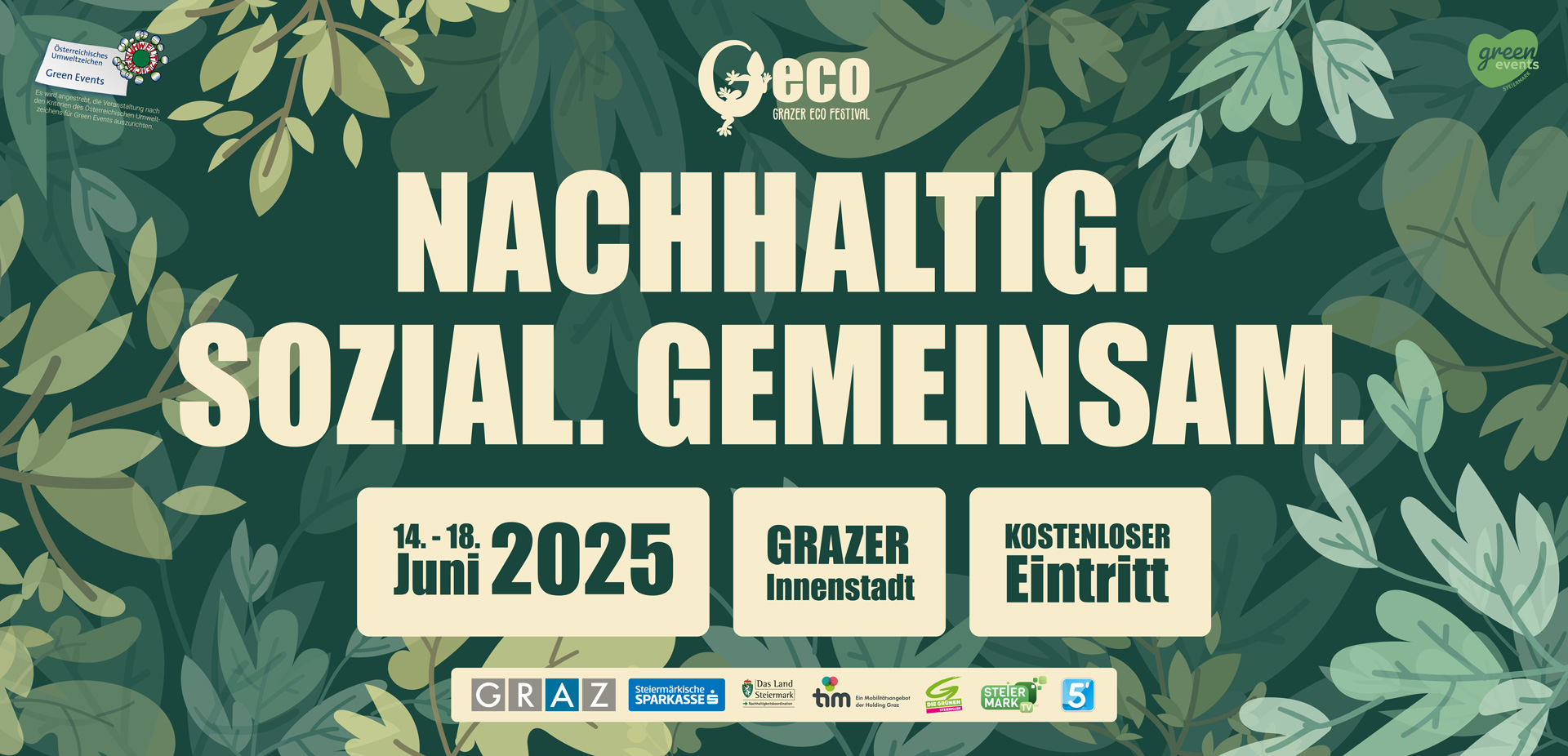 Headerbild Startseite - nachhaltig, sozial, gemeinsam